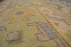 8' 1" x 9' 8" India Oushak Rug image 9