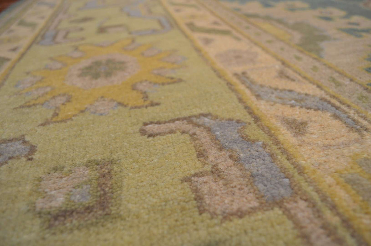 8' 1" x 9' 8" India Oushak Rug image 9