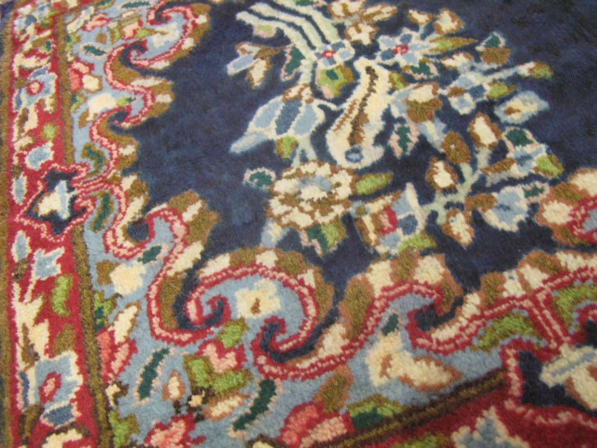 1' 9" x 1' 9" Persian Kerman Square Rug image 6