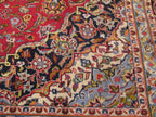 9' 8" x 13' 7" Persian Kashan Rug image 4