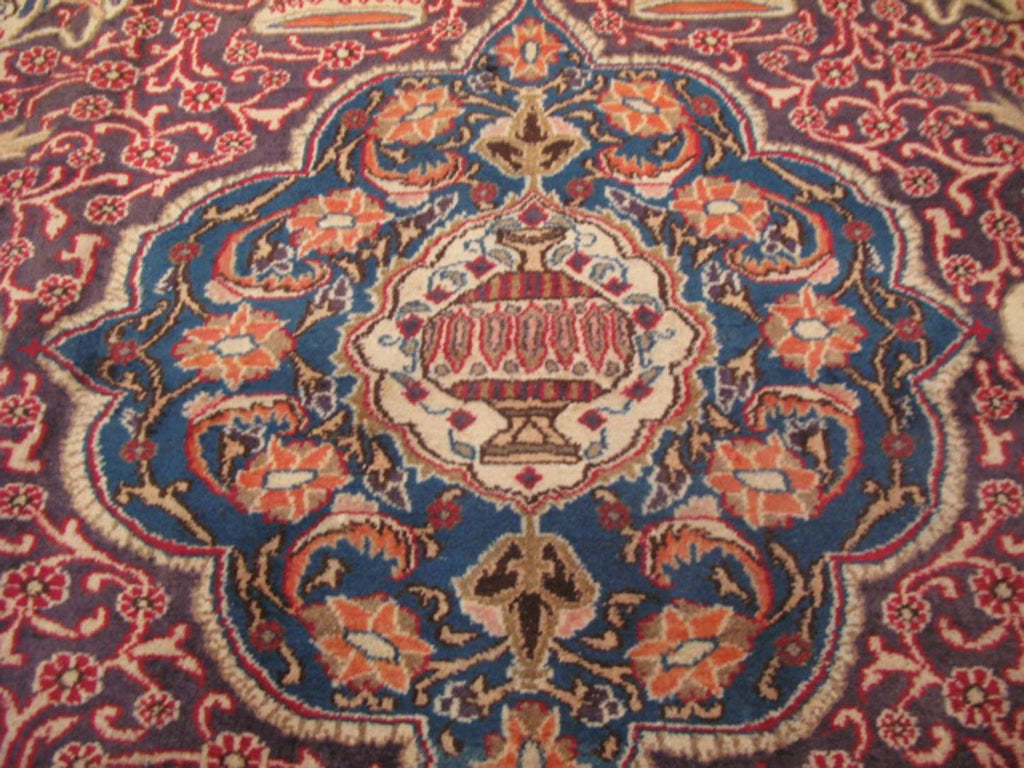 9' 7" x 12' 9" Persian Kashmar Rug image 2