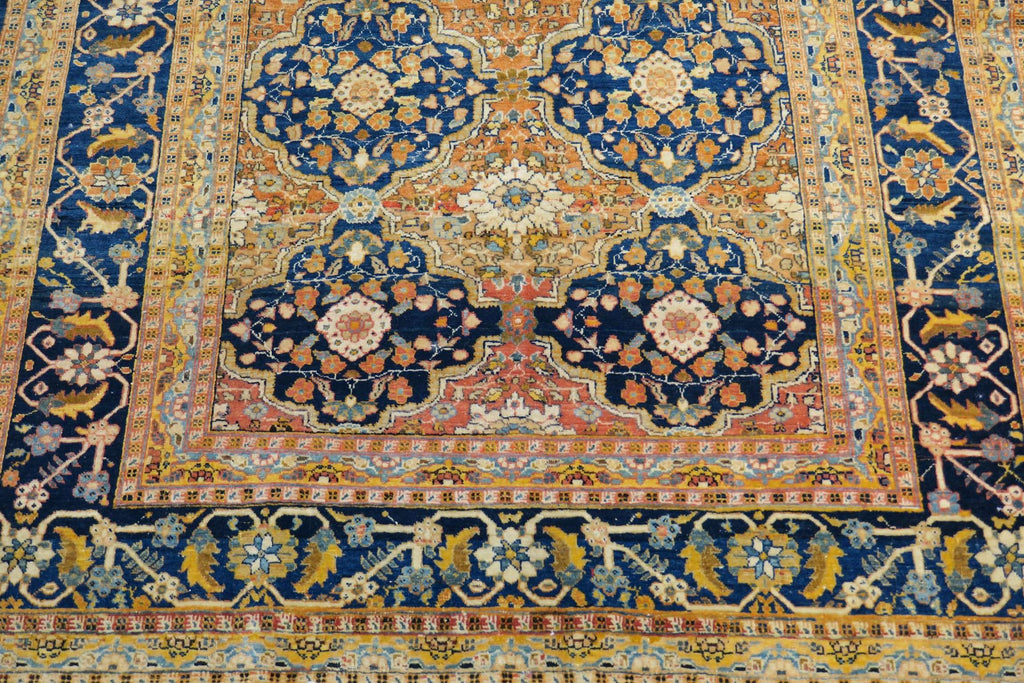 3' 9" x 5' 4" Persian Tabriz Rug image 2