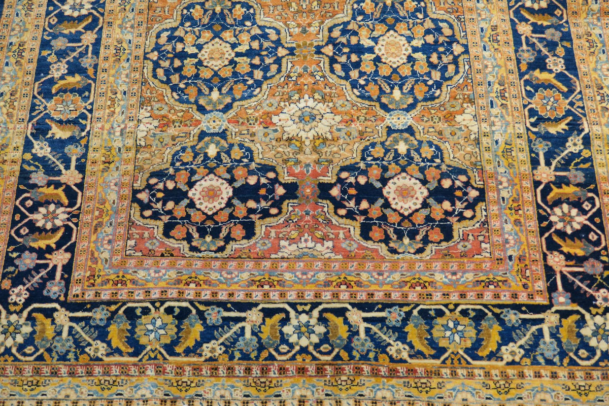 3' 9" x 5' 4" Persian Tabriz Rug image 2