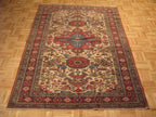 4' 8" x 6' 7" Persian Ardabil Rug image 1