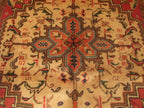 3' 8" x 5' 0" Persian Heriz Rug image 8