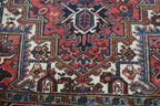 6' 6" x 9' 3" Persian Heriz Rug image 4