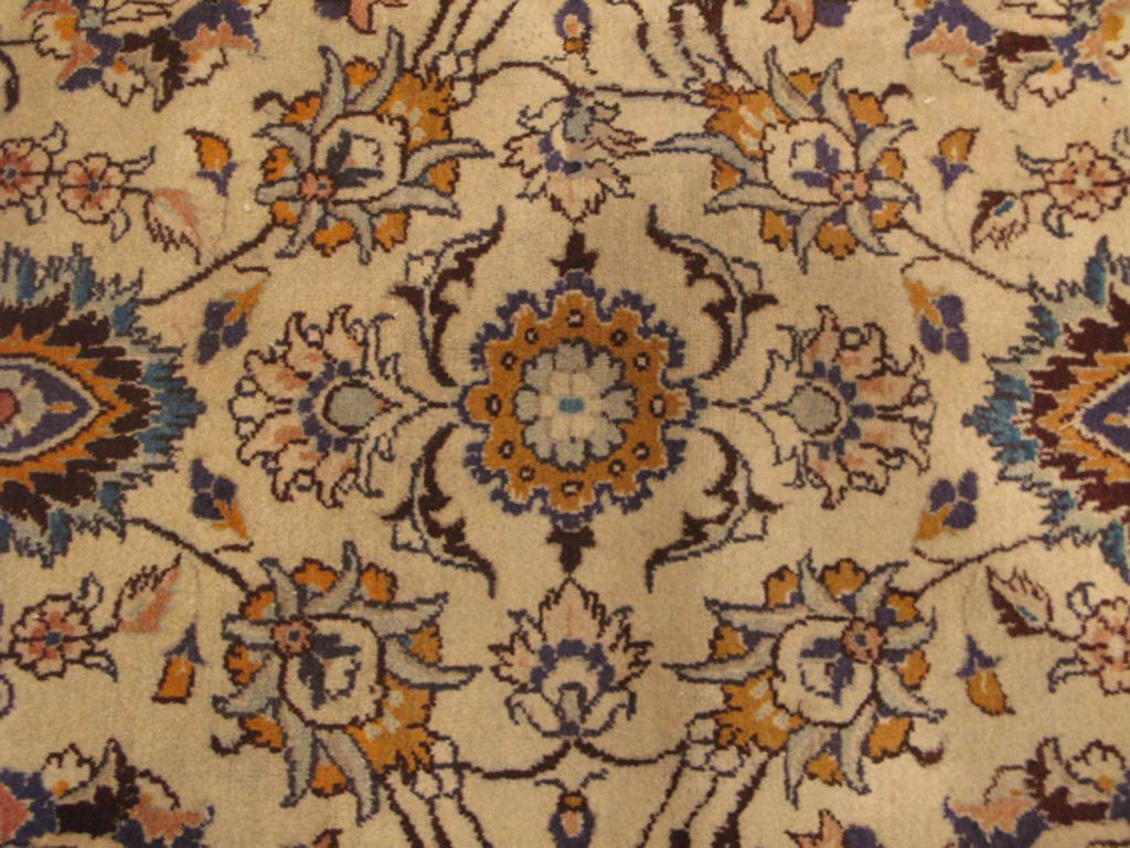 11' 4" x 13' 1" Persian Mashhad Rug image 8