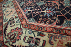 8' 8" x 8' 8" India Tabriz Octagon Rug image 7