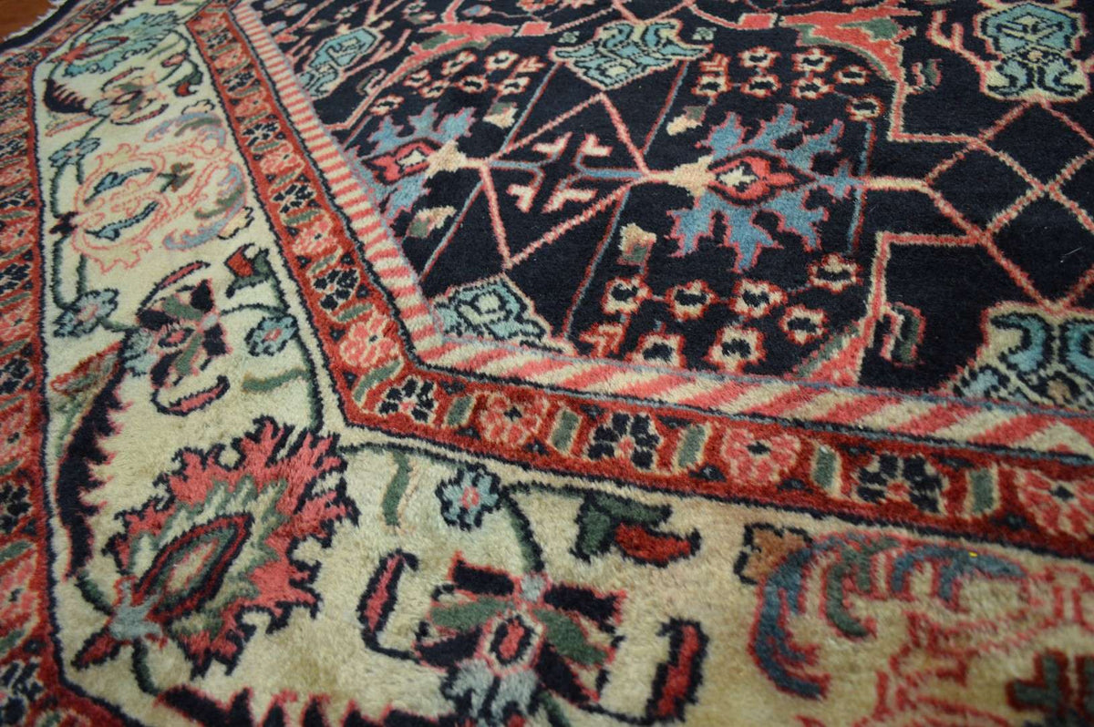 8' 8" x 8' 8" India Tabriz Octagon Rug image 7