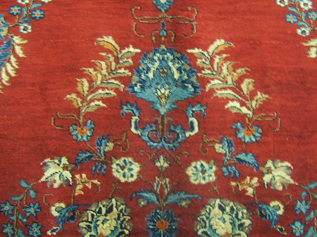 8' 1" x 10' 1" Persian Yaazd Rug image 2