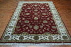 5' 9" x 9' 3" India Tabriz Rug image 1