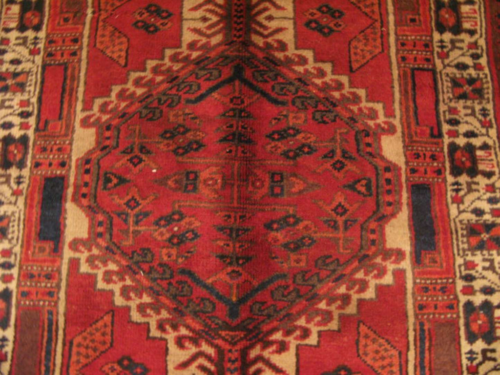 3' 3" x 10' 9" Persian Sarab Runner image 5