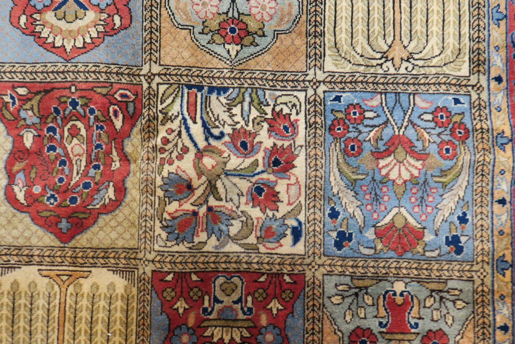 8' 8" x 12' 6" Vintage Shahreza Rug image 10