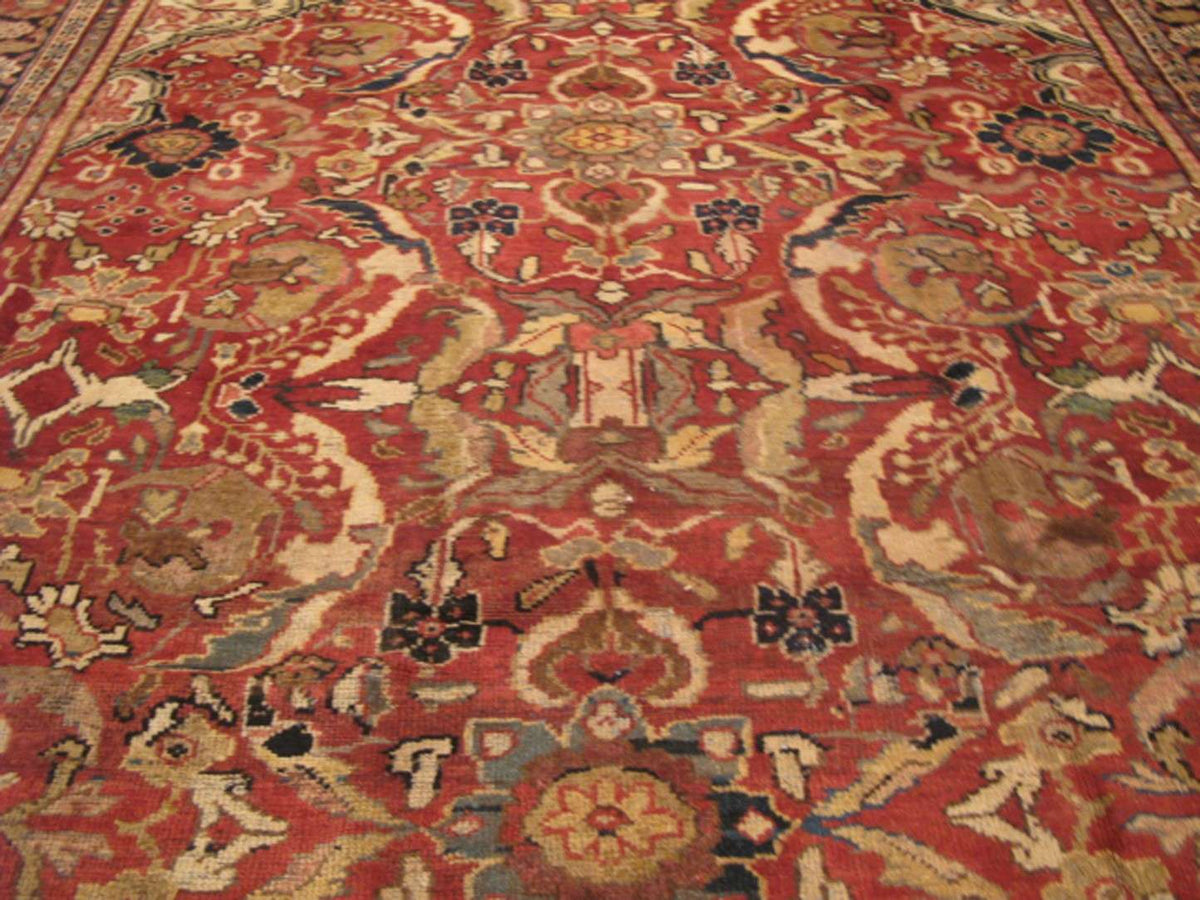 8' 7" x 12' 3" Persian Sultanabad Rug image 6