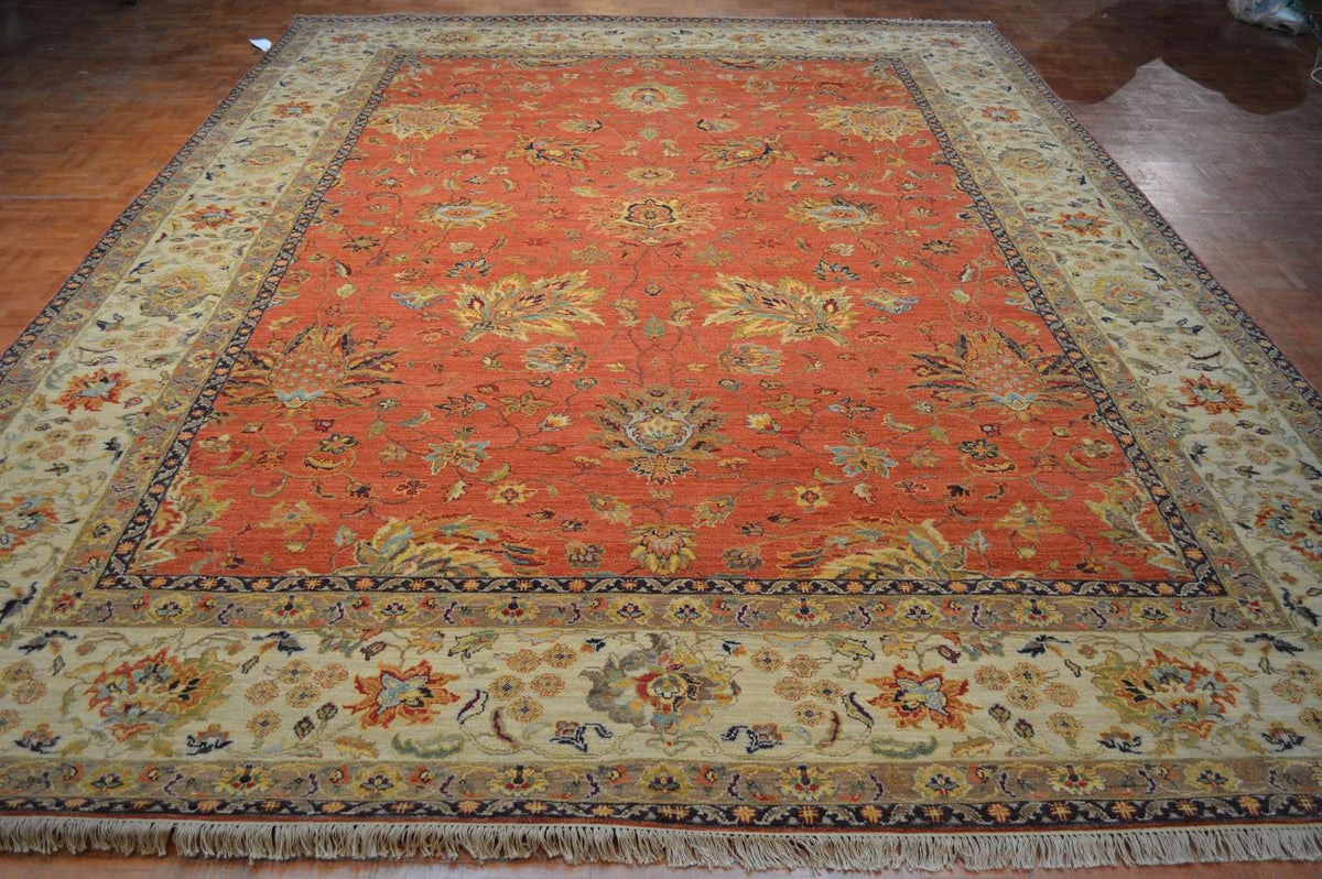 10' 0" x 14' 2" India Sultanabad Rug image 1