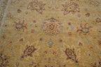 7' 8" x 8' 3" India Sultanabad Square Rug image 9