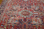 8' 3" x 11' 8" Persian Heriz Rug image 6