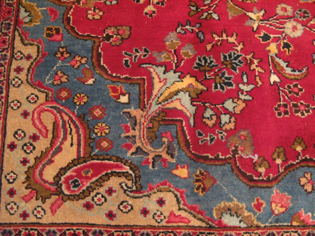 9' 5" x 12' 7" Persian Mashhad Rug image 9