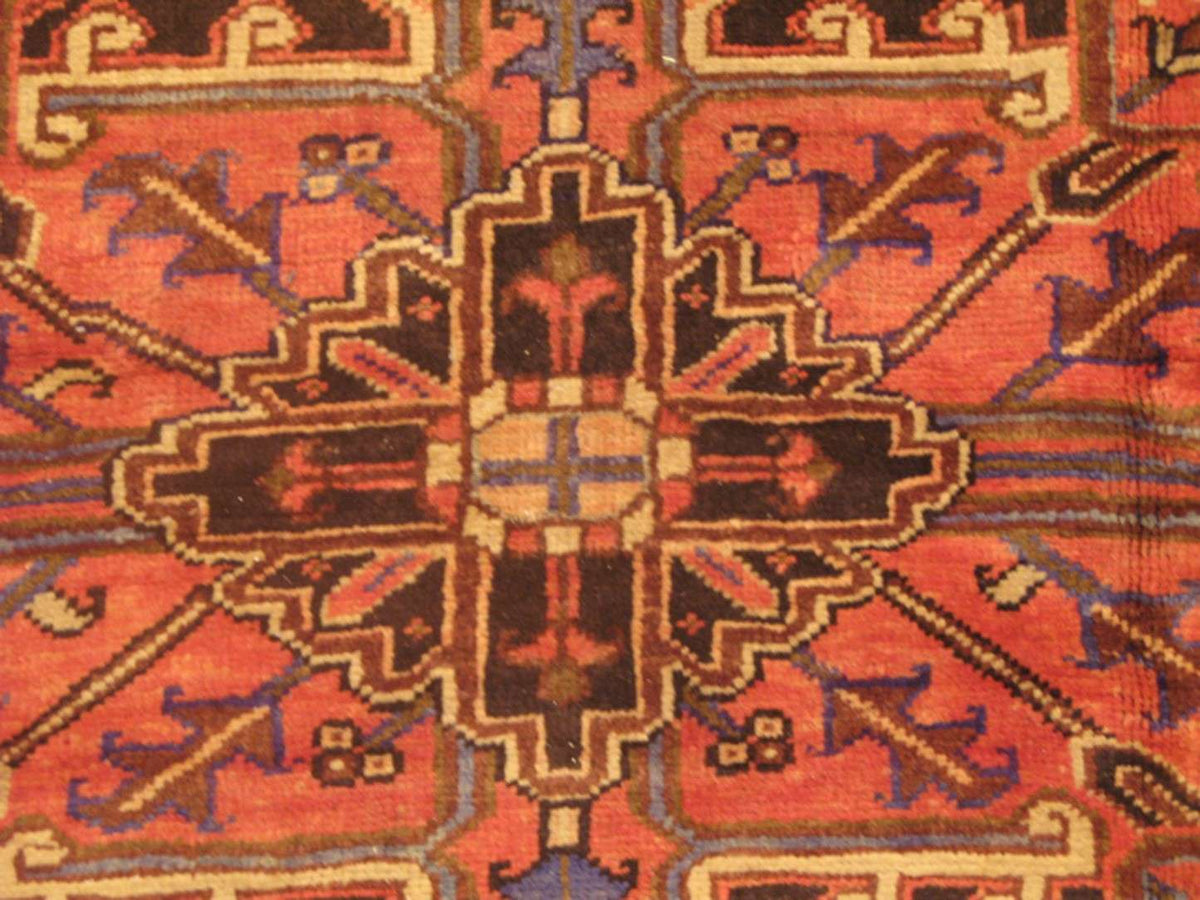 8' 3" x 10' 9" Persian Heriz Rug image 9