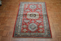3' 4" x 4' 8" Pakistan Kazak Rug image 1
