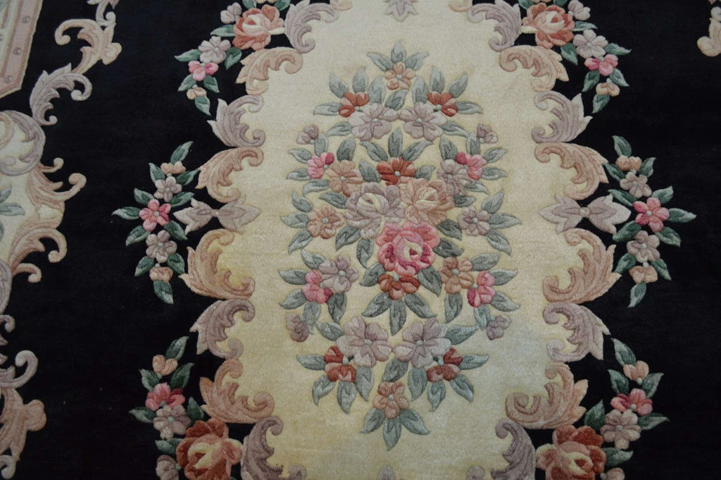 8' 0" x 10' 9" China Aubusson Rug image 2