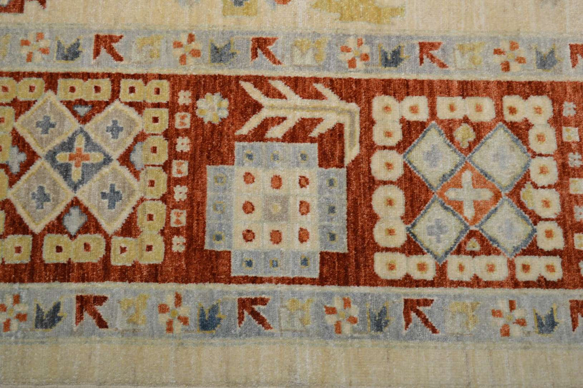 10' 2" x 13' 10" Pakistan Chobi Rug image 7