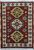 2' 0" x 3' 0" India Kazak Rug image 0