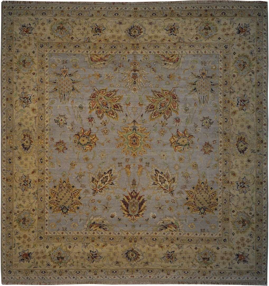 9' 8" x 10' 0" India Sultanabad Square Rug image 0