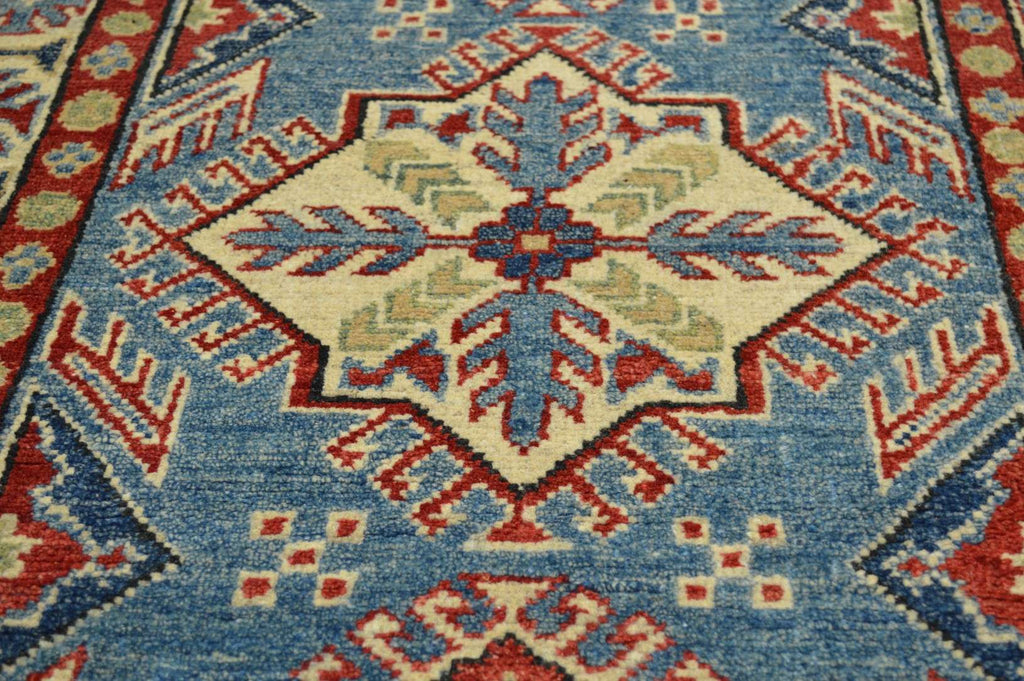 2' 7" x 9' 7" Pakistan Kazak Runner image 7