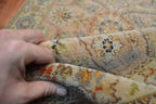 2' 4" x 4' 3" India Agra Rug image 11