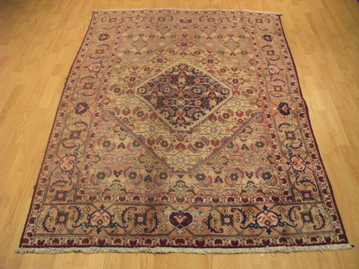 4' 7" x 6' 4" Persian Haji Jalili Rug image 1