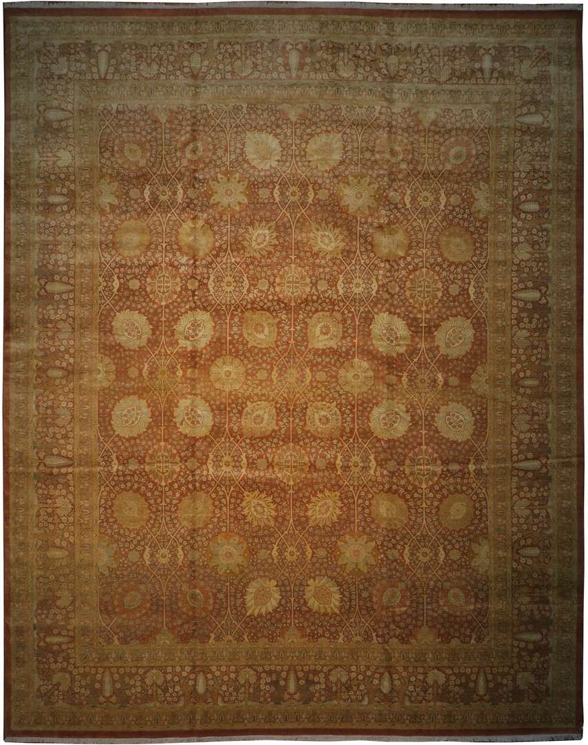 12' 3" x 15' 3" Pakistan Mogul Rug image 0