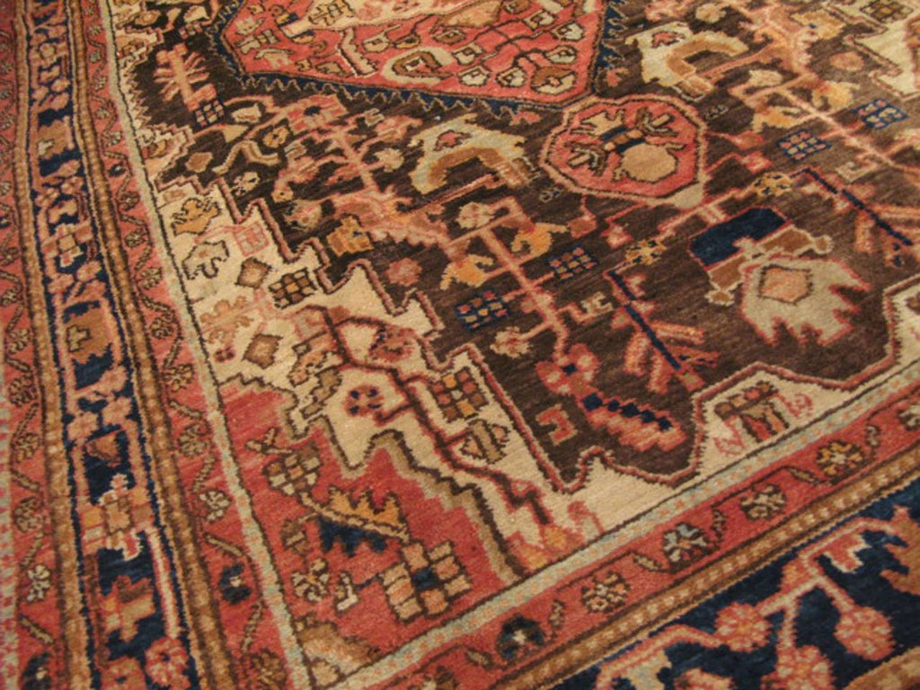 5' 3" x 9' 0" Persian Malayer Rug image 4