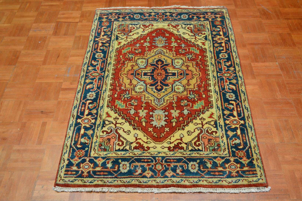 3' 0" x 4' 9" India Serapi Rug image 6