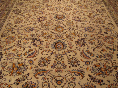 11' 4" x 13' 1" Vintage Mashhad Rug image 6