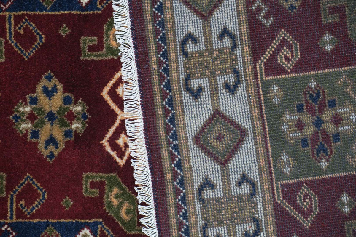 4' 0" x 6' 0" India Kazak Rug image 1