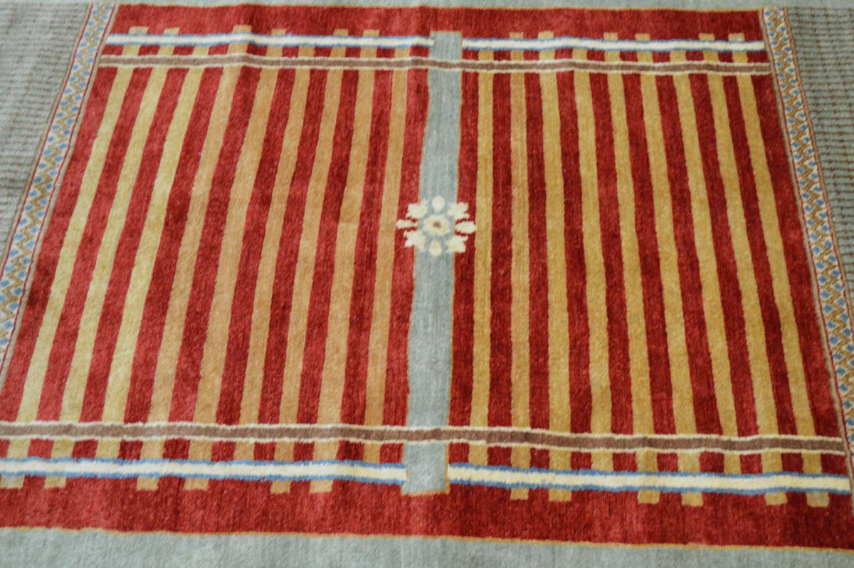 5' 9" x 9' 6" India Gabbeh Rug image 5