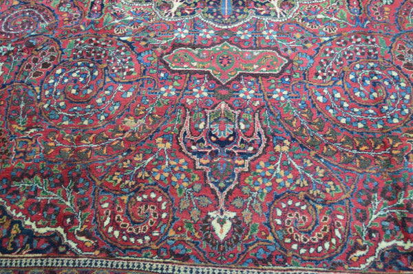 10' 1" x 13' 8" Persian Mashhad Rug image 4
