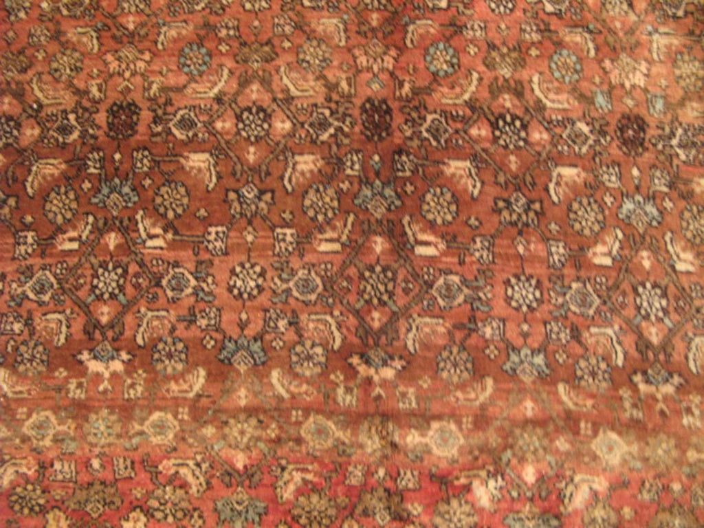 3' 8" x 4' 1" Persian Bijar Rug image 9