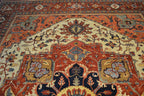 11' 8" x 14' 8" India Serapi Rug image 3