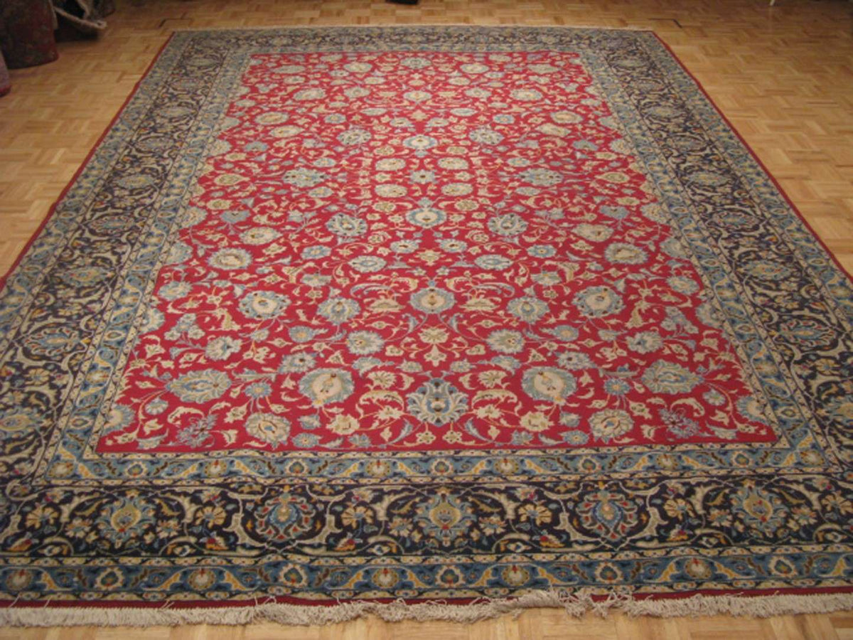 9' 4" x 12' 9" Persian Dabir Rug image 1