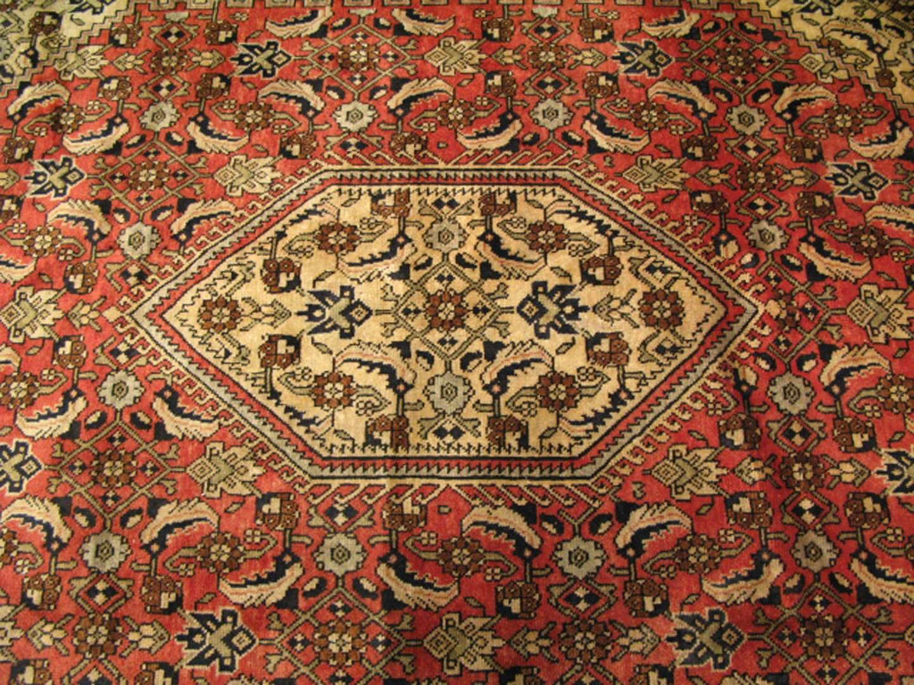 6' 8" x 9' 9" Persian Ardabil Rug image 4