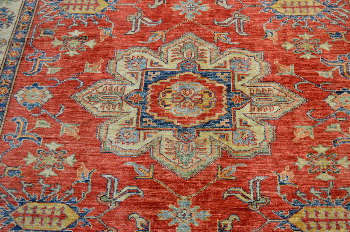 6' 1" x 8' 2" Pakistan Kazak Rug image 6