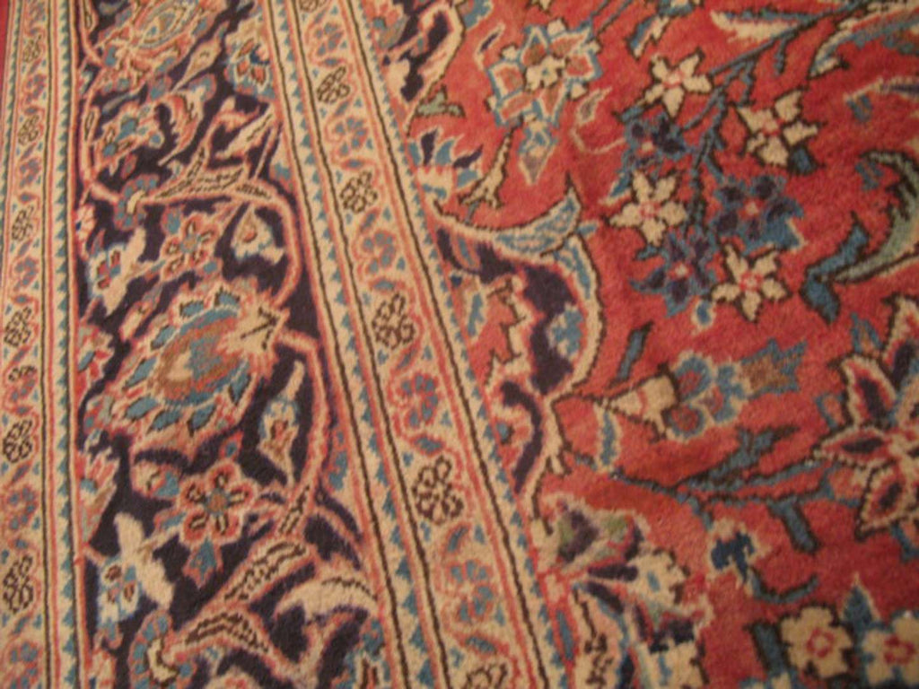 4' 1" x 6' 7" Persian Kashan Rug image 6