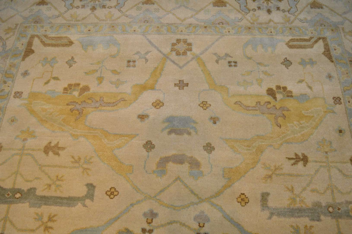 9' 2" x 12' 0" India Oushak Rug image 9