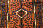 3' 4" x 4' 9" Persian Zanjan Rug image 10