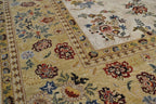 3' 9" x 4' 3" India Agra Rug image 4