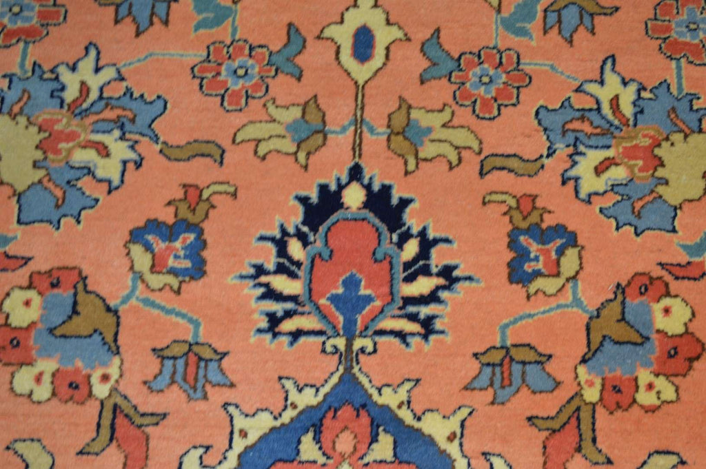 9' 8" x 18' 4" India Heriz Rug image 3