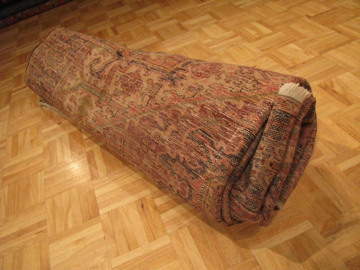 8' 0" x 11' 3" Persian Heriz Rug image 11