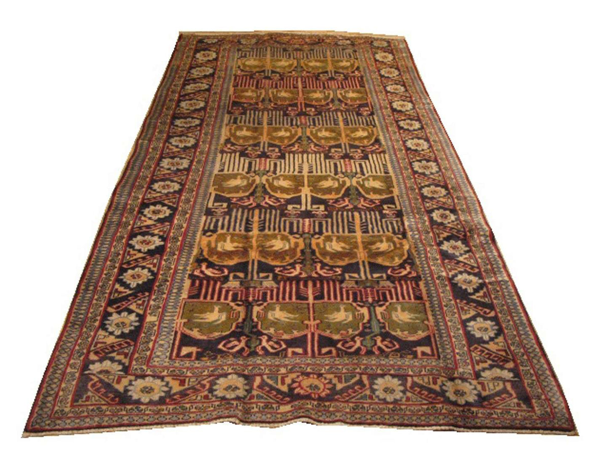 5' 2" x 10' 5" Persian Karabagh Rug image 0